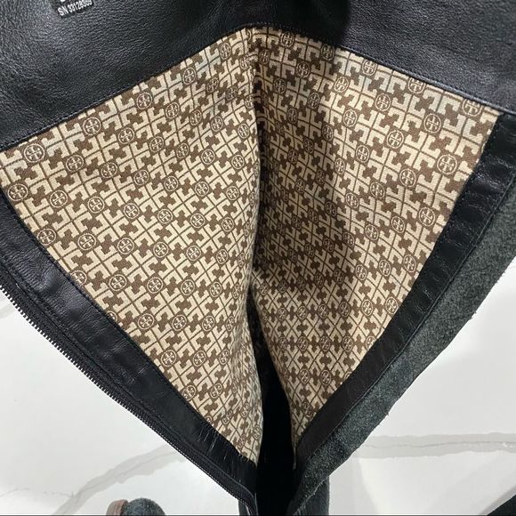 Tory Burch Jenna Boot Black Suede - Picture 8 of 8